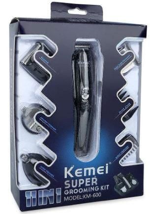 Машинка для стрижки волос триммер Kemei KM-600 11 в 1 1448494655 фото