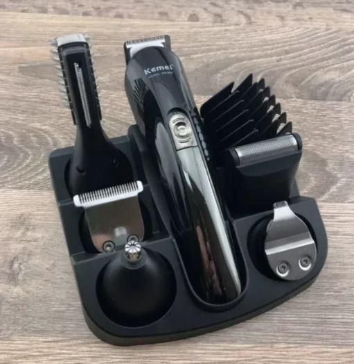 Машинка для стрижки волос триммер Kemei KM-600 11 в 1 1448494655 фото