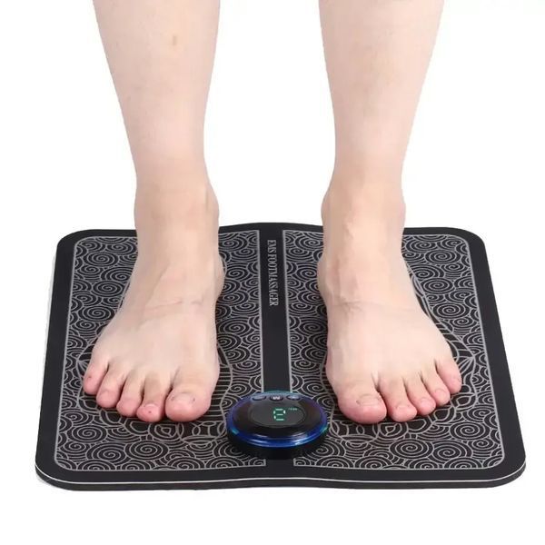 Массажный коврик FOOT MASSAGER массажер стимулятор Чёрный для ног ступней ног от судороги и тяжестей в ногах 1852074710 фото