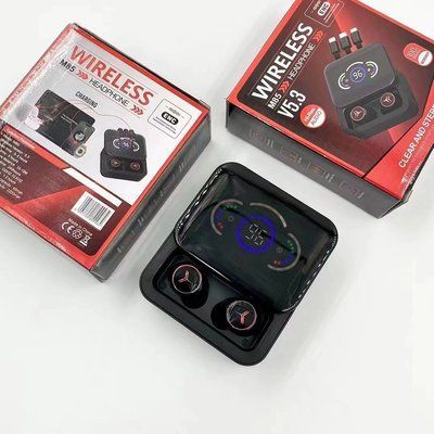 Безпровідникові навушники блютуз (bluetooth) бездротові світодіодні M85 True Wireless Headphone V5.3 1912193524 фото