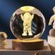 Декоративный 3D ночник хрустальный шар, от USB, Космонавт 2392257082 фото 1