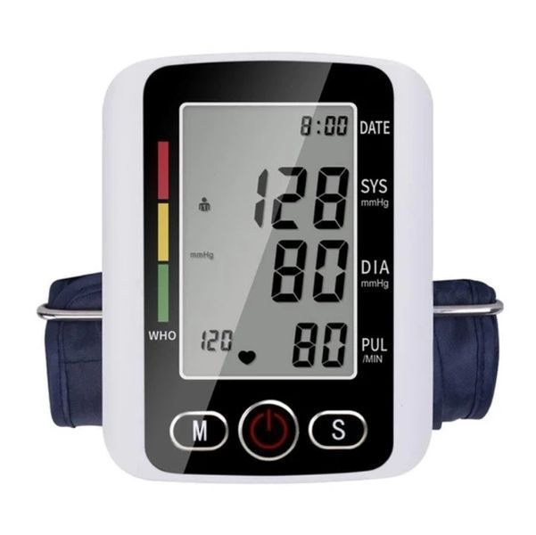 Плечевой тонометр electronic blood pressure monitor with voice function 1910979477 фото