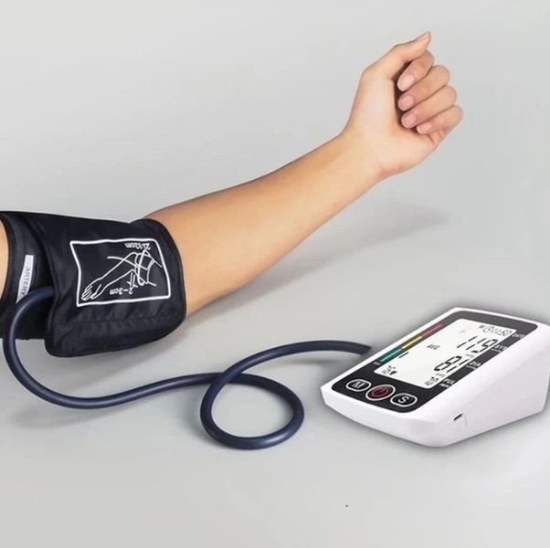 Плечевой тонометр electronic blood pressure monitor with voice function 1910979477 фото